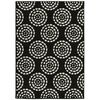 Dywan CIRCLE czarny 120 x 170 cm wys. runa 9 mm MULTI-DECOR