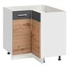 Szafka kuchenna MILA 90 cm DĄB ARTISAN MEBLE OKMED
