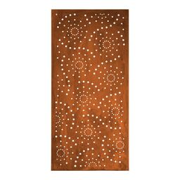 Panel osłonowy Corten Lilie 85x180 cm stalowy Forest Style