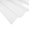 Płyta trapezowa PVC Przezroczysta 200 x 90 cm