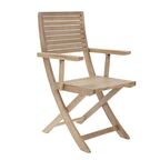 Fotel ogrodowy SOlaris 51.4x91 cm drewniany Naterial
