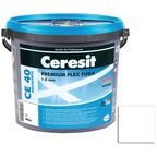 Fuga cementowa wodoodporna CE40 01 biały 5 kg Ceresit