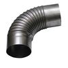 Kolano CZARNE 100MM 90˚ ART MET