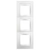 Ramka potrójna UNICA aluminium SCHNEIDER ELECTRIC
