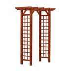 Pergola ogrodowa 165 x 80 x 214 cm drewniana WIEN/VITRUM WERTH-HOLZ