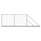 Brama przesuwna prawa STARK 400 cm x 150 cm POLBRAM