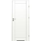 Drzwi wewnętrzne łazienkowe z podcięciem wentylacyjnym Pero Białe 60 prawe  Artens
