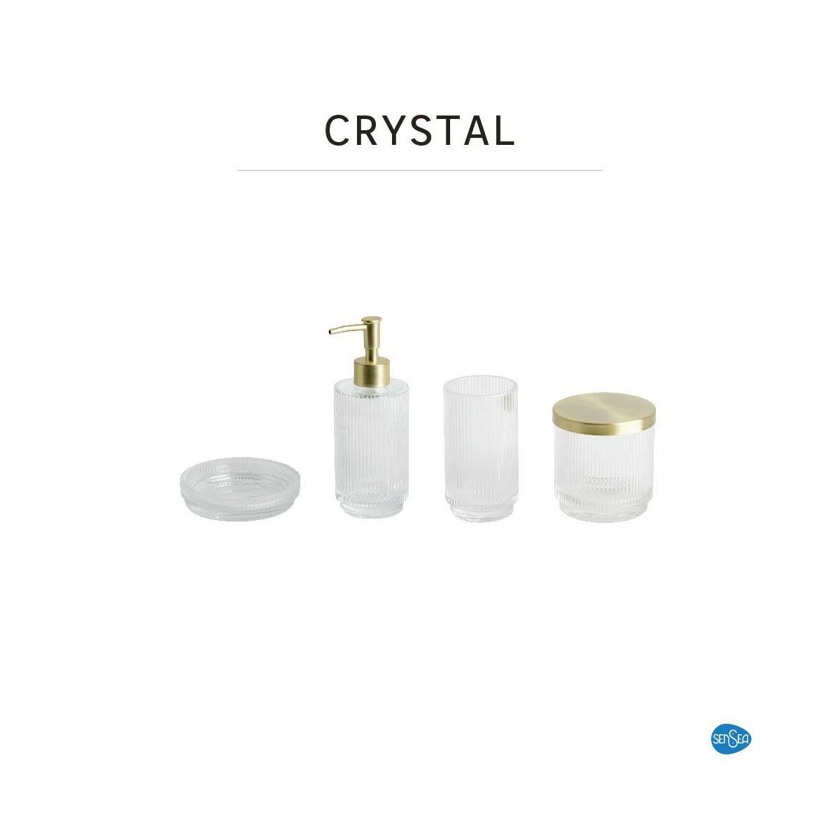 Pojemnik kosmetyczny Crystal Loa Sensea