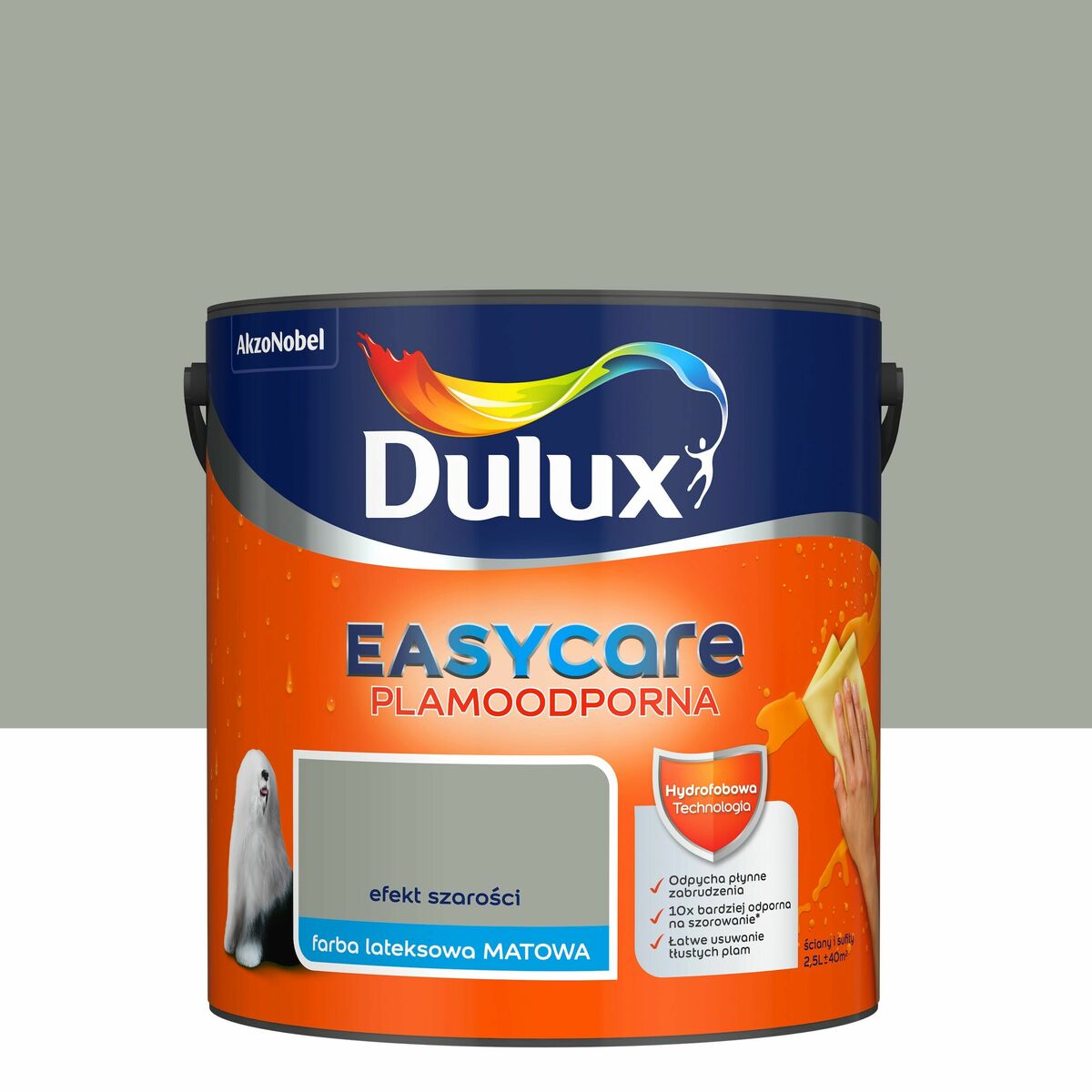 Farba Dulux Easycare+ Efekt szarości 2.5 l
