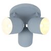 Plafon AZURO szary E27 CANDELLUX
