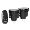 Zestaw bezprzewodowych gniazd IP44 2l1 MINI z pilotem ORNO