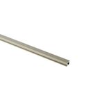 Profil wykończeniowy ozdobny aluminium 12.5 mm / 2.5 m Srebrny tytan Cezar