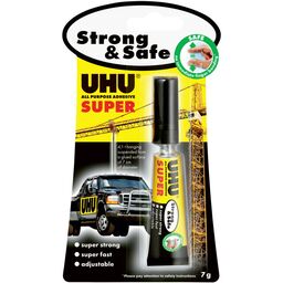 Klej błyskawiczny SUPER STRONG&SAFE 7 g uniwersalny UHU