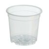 Doniczka plastikowa 15 cm bezbarwna TRANSPARENTNA