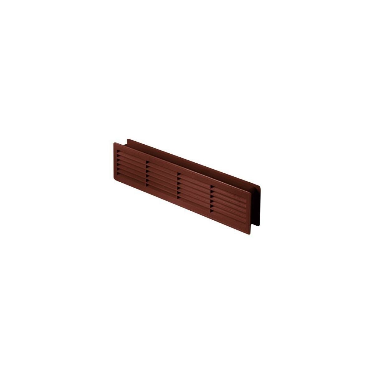 Kratka wentylacyjna do drzwi brązowa 440 x 120 mm Awenta
