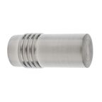 Końcówka do karnisza LUC CYLINDER srebrna 16 mm 2 szt.