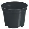 Doniczka plastikowa 17 cm czarna 2,0 L