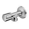 Zawór kątowy regulacyjny SCHELL COMFORT 1/2"-3/4" z blokadą strumienia zwrotnego