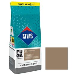 Fuga ceramiczna 123 jasnobrązowy 2 kg Atlas