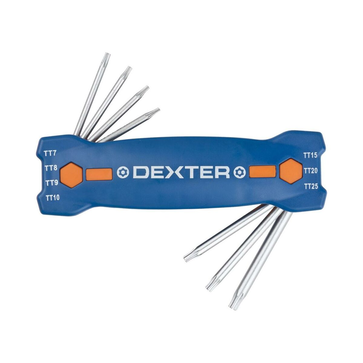 Zestaw kluczy imbusowych 7 szt. TT 7 - 25 Dexter