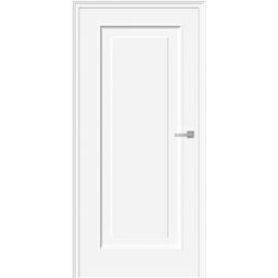 Drzwi wewnętrzne pełne Zara Białe 70 Lewe Classen